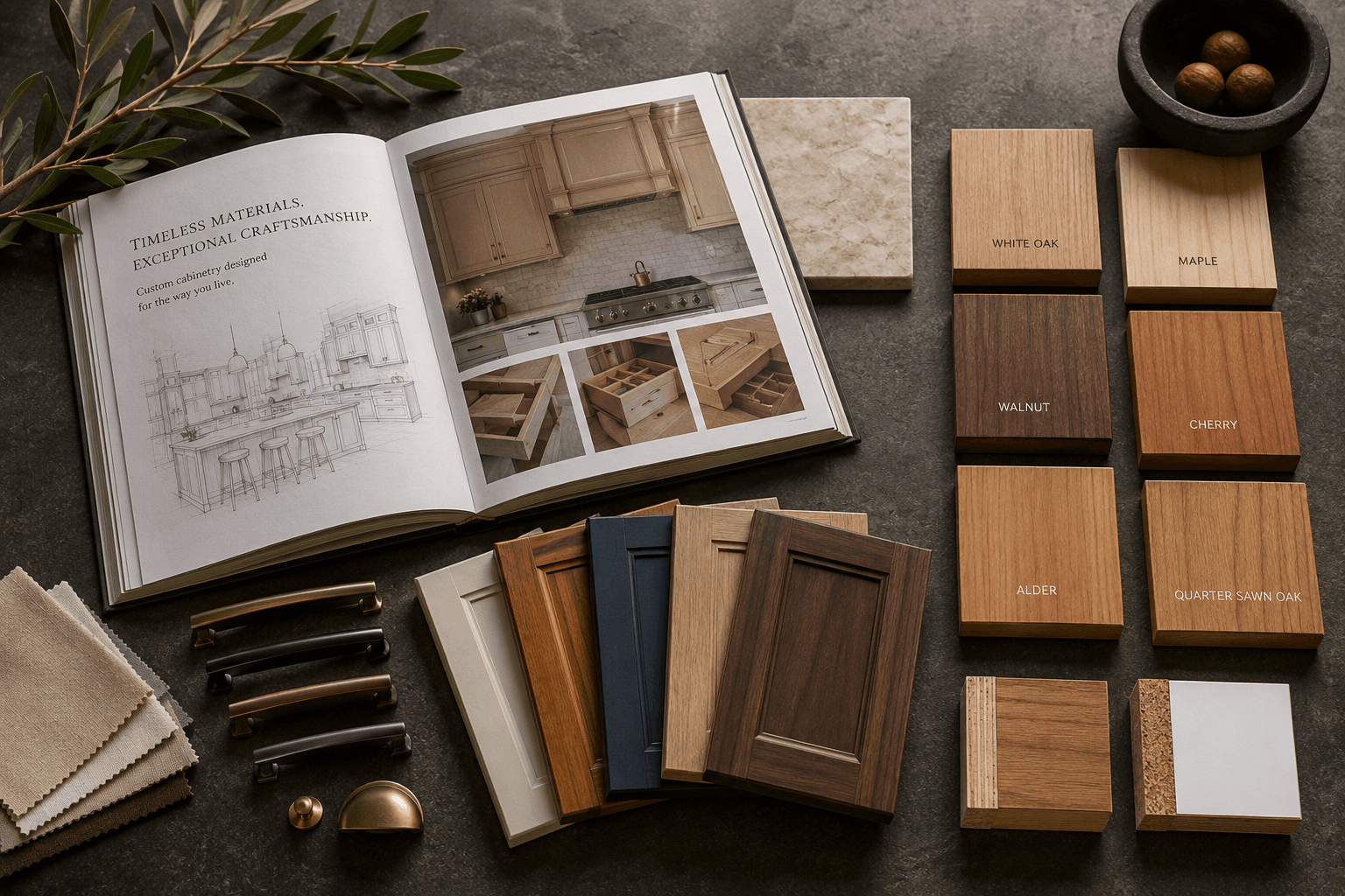 Best Wood for Kitchen Cabinets in Woodland Hills | Marina Woodcrafts