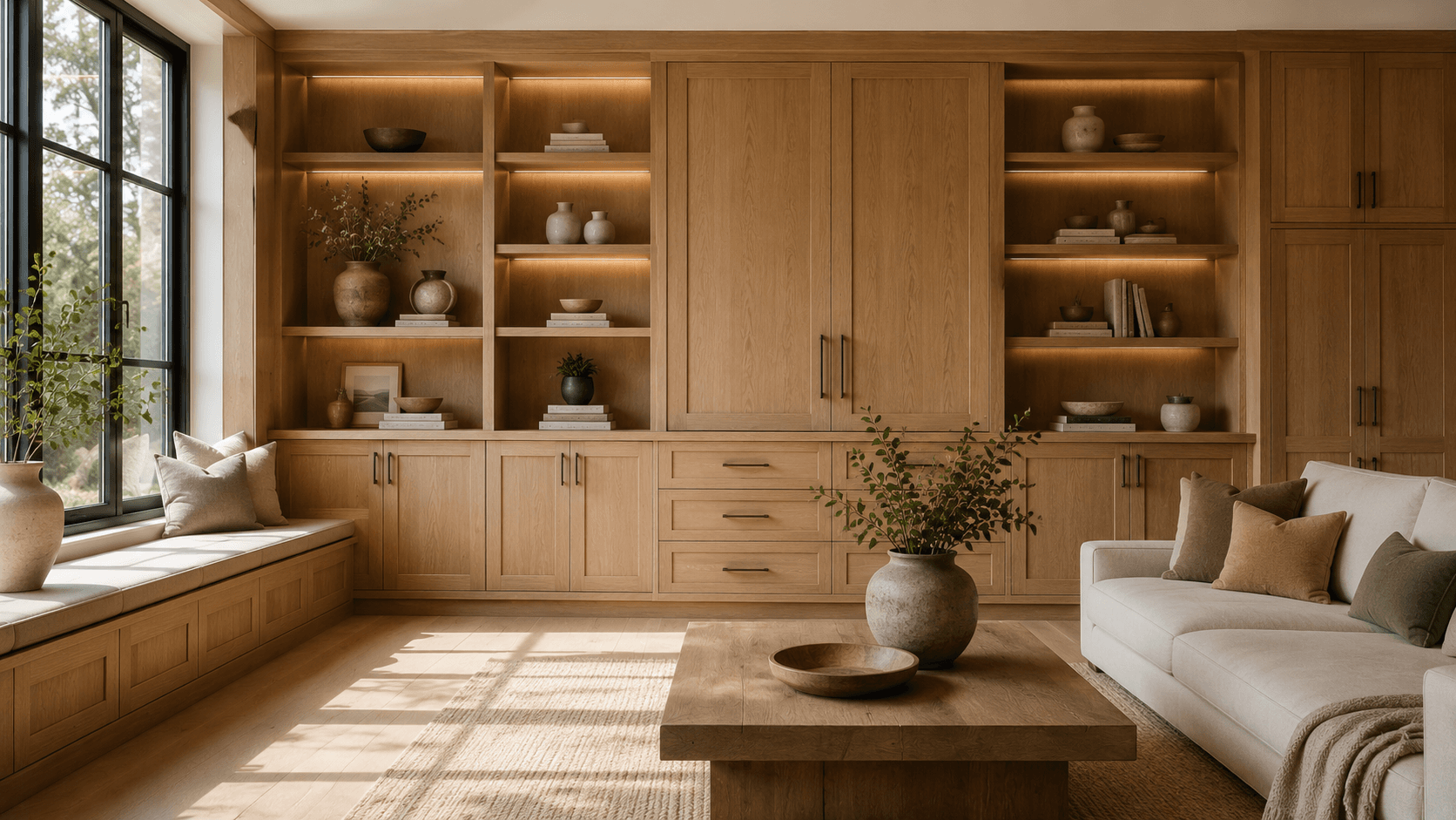 Custom Cabinetry and Built In Storage Solutions California | Marina Woodcrafts