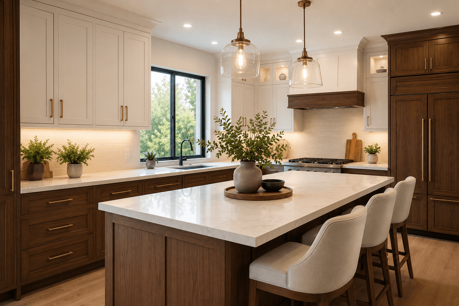 Marina Woodcrafts custom kitchen cabinetry Woodland Hills